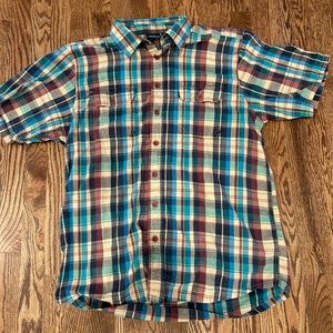 Kavu Short Sleeve Button Up XL